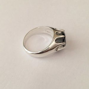 3.32cts Genuine Black Diamond Ring